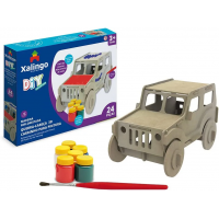 Quebra-cabeça para Pintura 3D - Carrinho