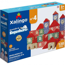 Brincando de Engenheiro - N4 120 Peças
