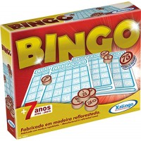 Bingo Pedras de Madeira