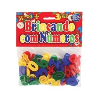 Brincando com Números 56 Peças Solapa