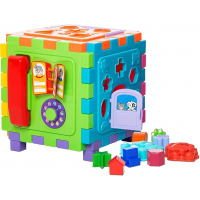 Cubo Didático Grande 2 em 1 Cubo Didático Grande 2 em 1