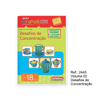 Mini Criativo Luk - Volume 2 - Desafios e Concentração - REF.: 2445
