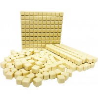 Material Dourado Plástico Individual com 62 Peças