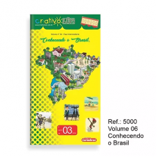 Criativo Luk - Volume 6 Fase Intermediária - Conhecendo o Brasil - REF.: 5000