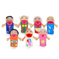 Fantoches Família Branca Carlu