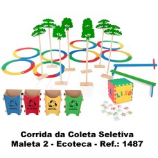 Ecoteca - Corrida da Coleta Seletiva - Maleta 2 - Ref.: 1487