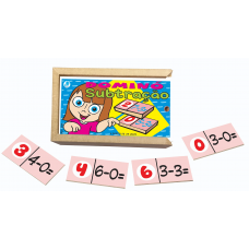 Dominó Subtração com 28 Peças