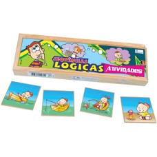 Sequência Lógica Atividades com 16 Peças