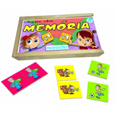Memória Profissões com 20 Pares