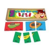 Quebra-cabeça Silábico Frutas