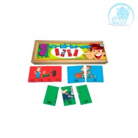 Quebra-cabeça Silábico Profissões