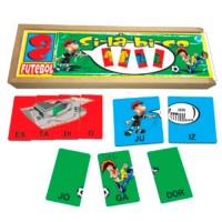 Quebra-cabeça Silábico Futebol