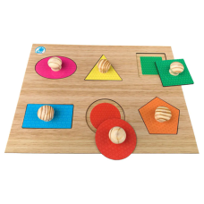 Quebra-cabeça pinão - Formas Geométricas