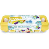 Encaixe Ovos Cores e Formas