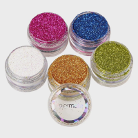 Glitter em Pó para Pintura Facial - 5 Cores