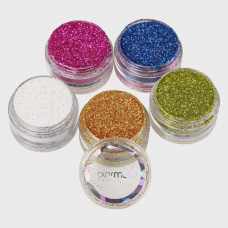 Glitter em Pó para Pintura Facial - 5 Cores