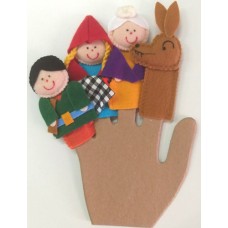 Dedoche Chapeuzinho vermelho