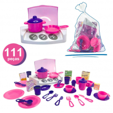 Sacolão Panelinha 111 Peças - Big Star