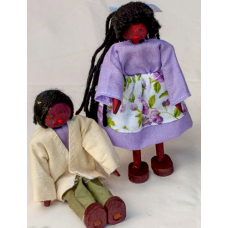 Kit Bonecos Adultos - Negros - EB505-2