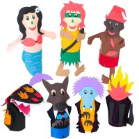 Fantoches Folclore Brasileiro - Feltro 