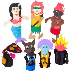 Fantoches Folclore Brasileiro - Feltro 