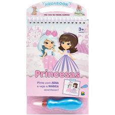 Livro Aquabook Princesas - Pincel Mágico