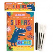 Livro de Atividades Caneta Mágica Sílabas - Espiral