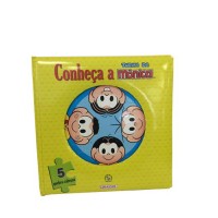 Conheça a Turma da Mônica -  Livro quebra-cabeças  Conheça a Turma da Mônica -  Livro quebra-cabeças