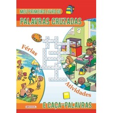 Meu Primeiro Livro de Palavras Cruzadas e Caça - Palavras (Vermelho)