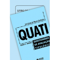 QUATI - Questionário e Avaliação Tipológica - Coleção com 1 Livro de Exercício, 1 Bloco com 25 Folhas e Crivos.