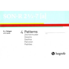 SON-R 2 1/2 - 7 Anos - Teste Não-Verbal de Inteligência Geral - Caderno Sub Teste Padrões (Pacote com 50 Unidades)