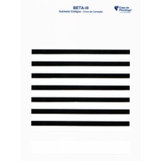 Teste Não Verbal de Inteligência Geral BETA III: Subtestes Raciocínio Matricial e Códigos - Crivo para Correção - Subtestes Código