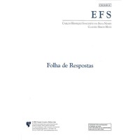 EFS - Escala Fatorial de Socialização - Bloco de Resposta