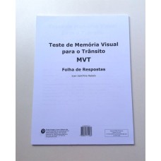 MVT - Teste de Memória Visual para o Trânsito - Bloco de Resposta