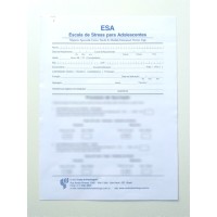 ESA - Escala de Stress para Adolescentes - Caderno de Apuração