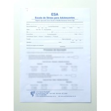 ESA - Escala de Stress para Adolescentes - Caderno de Apuração