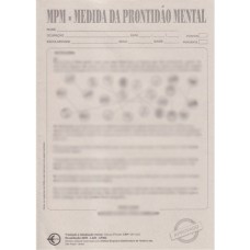 MPM - Atenção Difusa - Medida de Prontidão Mental - Caderno de Aplicação