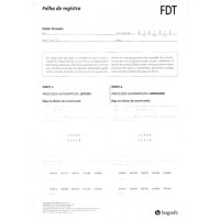 FDT - Five Digit Test - 25 Folhas de Respostas