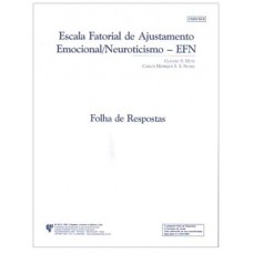 EFN - Escala Fatorial de Ajustamento Emocional/Neuroticismo - Bloco de Respostas - PEARSON