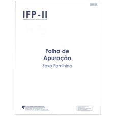 IFP II - Inventário Fatorial de Personalidade - Bloco de Apuração Feminino