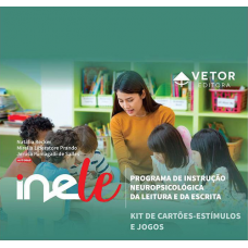INELE - Programa de Instrução Neuropsicológica da Leitura e da Escrita - Kit de Cartões-estímulo e Jogos
