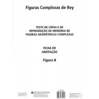 Figuras Complexas de Rey - Bloco de Resposta Figura B