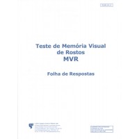 MVR - Memória Visual de Rostos - Bloco de Folhas de Respostas