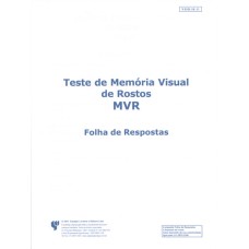 MVR - Memória Visual de Rostos - Bloco de Folhas de Respostas