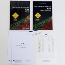 TCR - Teste Conciso de Raciocínio - Kit com 2 blocos