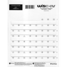WISC IV - Escala Wechsler de Inteligência para Crianças - Crivos Código A