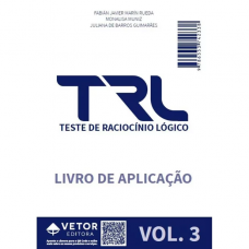 TRL - Teste de Raciocínio Lógico - Livro de Aplicação Vol. 3 
