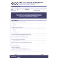 GOPC - Guia de Orientação Profissional e de Carreira - Checklist Orientação Profissional Vol. 2