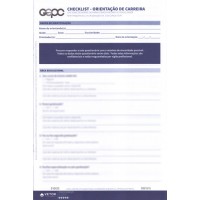 GOPC - Guia de Orientação Profissional e de Carreira - Checklist Orientação Carreira Vol. 3