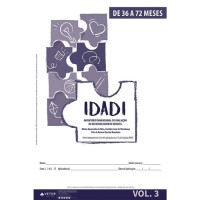 IDADI - Inventário Dimensional da Avaliação do Desenvolvimento Infantil - Livro de Aplicação 36 a 72 meses Vol. 3 conjunto com 5 unidades
